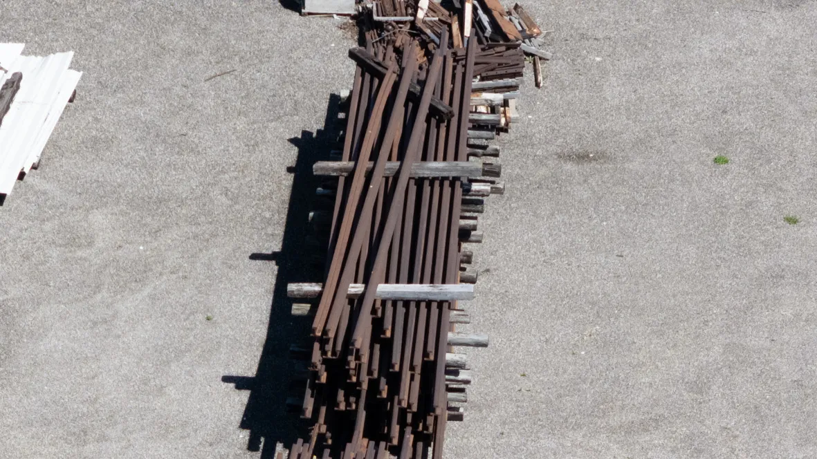 Railroad steel