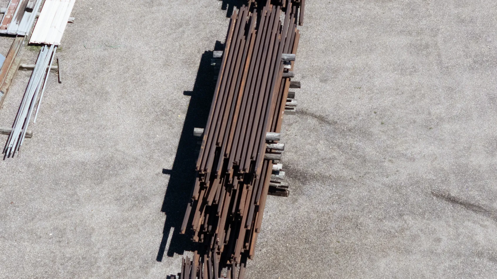 Railroad steel